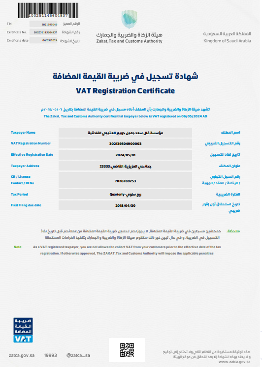 Suite KSA Certificate 3