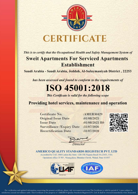 Suite KSA Certificate 7